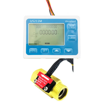 Water Flow Meter Hall Water Flow Sensor Reader wit